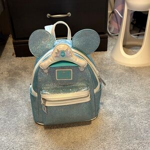 Loungefly Glittery Blue Backpack with Ears